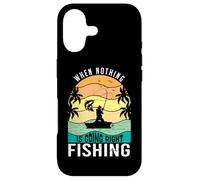 When Nothing Is Going Right Fishing Angler Funny Case for iPhone 17