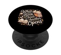 When One Book Closes Another Opens Reading - PopSockets Adhesive PopGrip