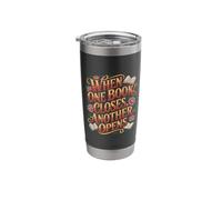 When One Book Closes Another Opens Reading |- Stainless Steel Insulated Tumbler