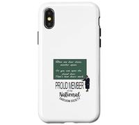 When one door closes, another opens. Sarcastic Quote Case for iPhone X/XS