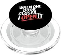 When One Door Closes I Open It Locksmith PopSockets PopGrip for MagSafe
