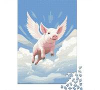 When Pigs Can Fly Jigsaw Puzzle for Adults, 1000 Pieces, 70x50cm/1000pcs, Screen-Free Activity, Evening Leisure And Puzzle Lovers
