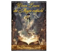 When reading sparks magic UK-Version (Wall Calendar 2026 DIN A4 Portrait), CALVENDO 12 Month Wall Calendar