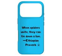 When Spiders Unite They Can Bring Down a Lion Case for iPhone 17 Pro