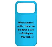 When Spiders Unite They Can Bring Down a Lion Case for iPhone 17 Pro Max