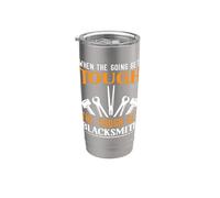 When the Going gets Tough the Tough get Blacksmith Stainless Steel Insulated Tumbler