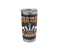 When the Going gets Tough the Tough get Blacksmith Stainless Steel Insulated Tumbler