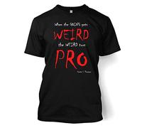 When The Going Gets Weird Hunter S Thompson T-shirt - Black X-Large (46/48")