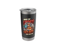 When The Ladies Get Hot They Call Me - HVAC Tech Stainless Steel Insulated Tumbler