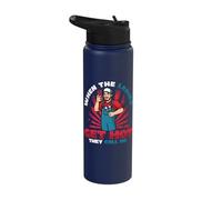 When The Ladies Get Hot They Call Me - HVAC Tech Stainless Steel Insulated Water Bottle