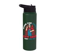 When The Ladies Get Hot They Call Me - HVAC Tech Stainless Steel Insulated Water Bottle