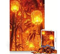 When The Lantern Light Puzzles for Teenagers 1000 Piece Logic Practice Calm Downtime Clean Edges Ideal Present (50x75cm)