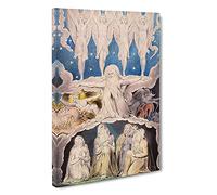 When The Morning Stars Sang Together Butts Set By William Blake Canvas Print | Gallery Wrapped 30mm Frame Wall Art | 30x20 inches | Ready to Hang | Classic Space Picture | Living Room Lounge Office