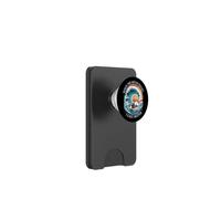 When the Ocean Roars I Cast Deeper Summer Saltwater Fishing PopSockets PopWallet for MagSafe