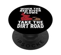 When The Red River Flows PopSockets Adhesive PopGrip