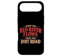 When The Red River Flows Take The Dirt Road Funny Hiking Case for iPhone Air