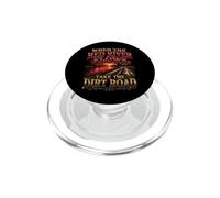 When The Red River Flows Take The Dirt Road PopSockets PopGrip for MagSafe