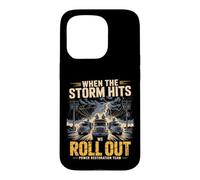 When The Storm Hits We Roll Out Lineman Power Case for iPhone 15 Pro