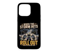 When The Storm Hits We Roll Out Lineman Power Case for iPhone 15 Pro Max
