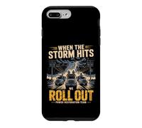 When The Storm Hits We Roll Out Lineman Power Case for iPhone 7 Plus/8 Plus