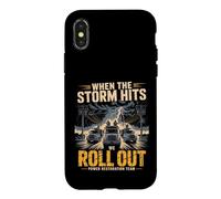 When The Storm Hits We Roll Out Lineman Power Case for iPhone X/XS