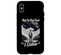 When The Winds Howls I Listen Weather Spotters Meteorology Case for iPhone X/XS