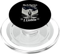 When The Winds Howls I Listen Weather Spotters Meteorology PopSockets PopGrip for MagSafe