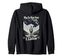 When The Winds Howls I Listen Weather Spotters Meteorology Zip Hoodie