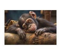 When They Sleep，Jigsaw Puzzles Puzzles for Adults Kids. 1000 Piece Impossible Challenge Toy Educational Game Home Decoration for Adults& Kids Age 14 Years Up 1000pcs（38x26cm）-AA42