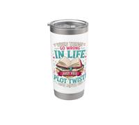 When Things go Wrong in Life, Simply Scream Plot Twist Stainless Steel Insulated Tumbler