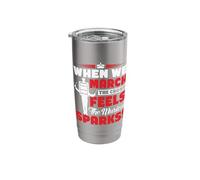 When we March The Crowd Feels - Marching Band Stainless Steel Insulated Tumbler