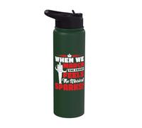 When we March The Crowd Feels - Marching Band Stainless Steel Insulated Water Bottle