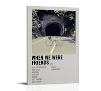When We Were Friends by The Backseat LoversWaterproof Posters Wall Art Posters Waterproof Home Printing Moisture-proof Easy to Install And Fade ResistantFrame-style16x24inch(40x60cm)