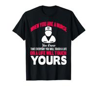 When You are A Nurse You Know Funny Nursing Nurses Value Graphic T-Shirt