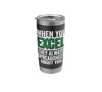 When You Create Excel, a spreadsheet is Always Created About Your Accounting Stainless Steel Insulated Tumbler