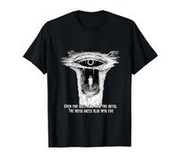When you gaze long into the abyss Nietzsche T-Shirt