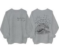 When You Go Through Deep Waters Sweatshirt Deep Waters Jesus Hoodie Christian Isaiah 43:2 Bible Verse Shirts Grey