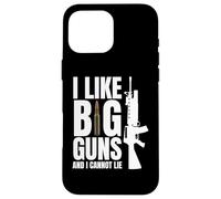When You Need To Reach Out And Touch Someone Gun Rifle AR15 Case for iPhone 16 Pro Max