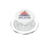 When You Pass Through Deep Waters Isaiah 43:2 Bible Verse PopSockets PopGrip for MagSafe