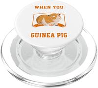 When You Read This Don't Look At My Guinea Pig PopSockets PopGrip for MagSafe