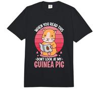 When You Read This Don't Look at My Guinea Pigs - Cavy Pets Comfort Colors Adult Heavyweight T-Shirt