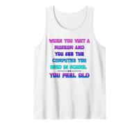 When You Visit Museum See Your School Computer Old You Feel Tank Top