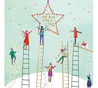When You Wish Upon A Star Curious Inksmith Christmas Card Xmas Greeting Cards X14557IJ
