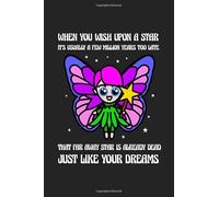 When You Wish Upon A Star It's Usually A Few Million Years Too Late - That Far Away Star Is Already Dead, Just Like Your Dreams: Emo Goth Girl Undated ... pour out your emotions when everything sucks