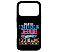 When Your Best Friend Is Jesus You Will Never Be Alone Case for iPhone 17 Pro