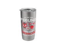 When Your Demon Meets Its Match! Funny Demon Stainless Steel Insulated Tumbler
