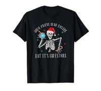 When You're Dead-Inside But Its Christmas Spooky Santa T-Shirt