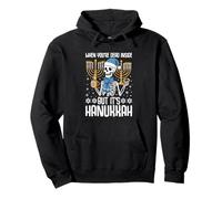 When You're Dead Inside But It's Hanukkah Fun Pullover Hoodie