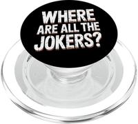 Where Are All The Jokers Mahjong Player Game - PopSockets PopGrip for MagSafe