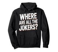 Where Are All The Jokers Mahjong Player Game - Pullover Hoodie